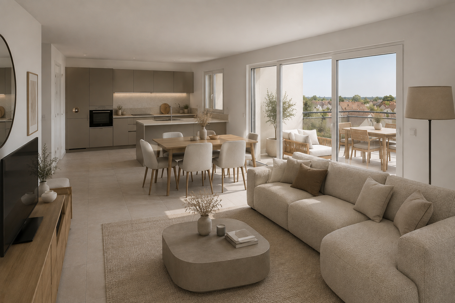 Appartement à vendre à Herrlisheim, 74 m², 4 pièces – photo 2 sur 6
