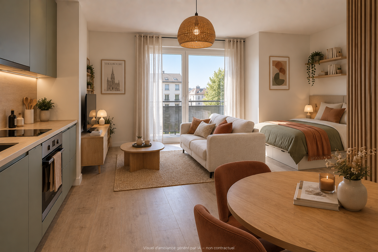 Appartement à vendre à Strasbourg, 38 m², 1 pièce – photo 2 sur 4